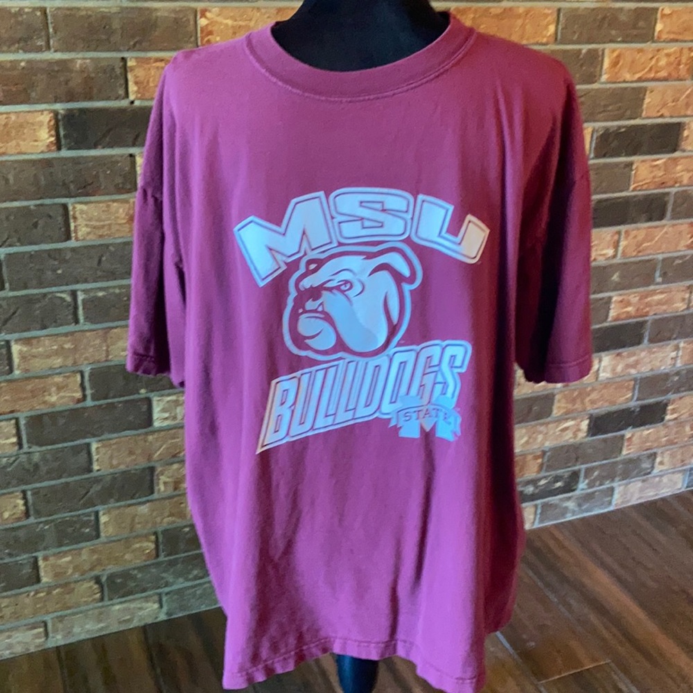 Size xl Mississippi state Bulldogs maroon T-shirt